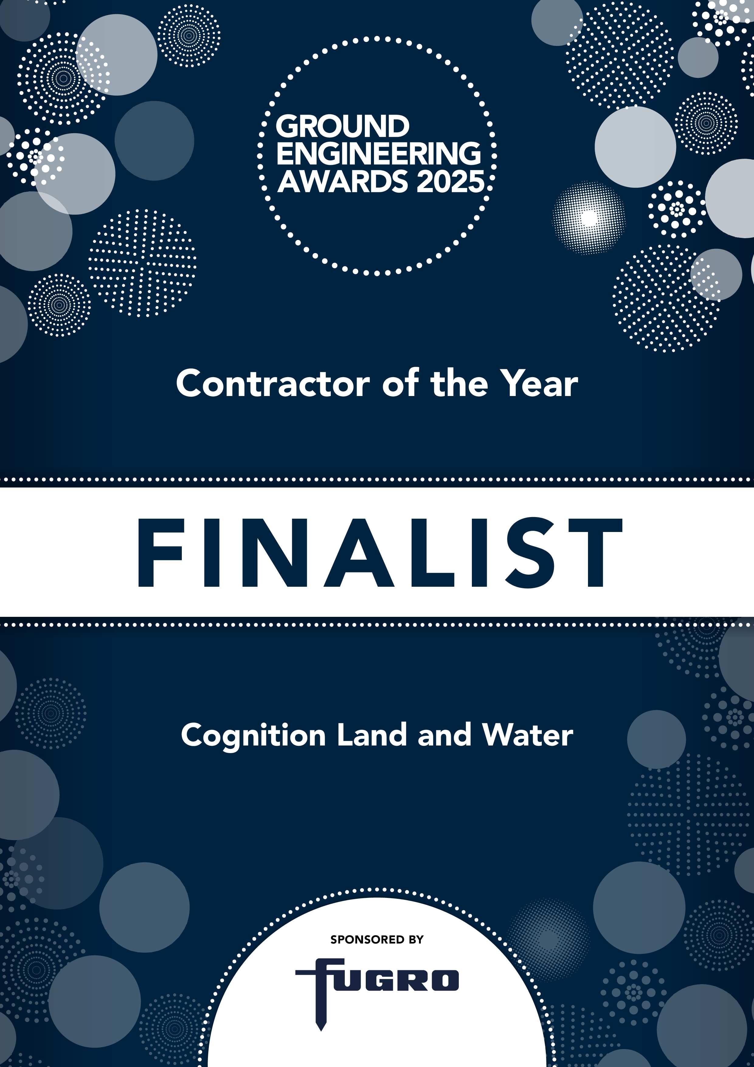 Cognition Attended the Ground Engineering Awards 2025